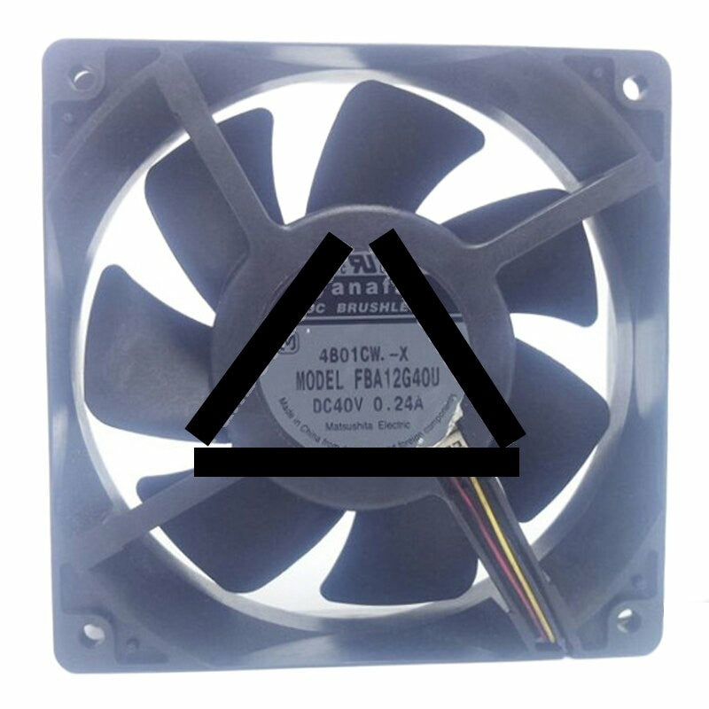 Panaflo FBA12G40U 4D17CW-X DC 40V 0.24A 12038 Axial Cooling Fan
