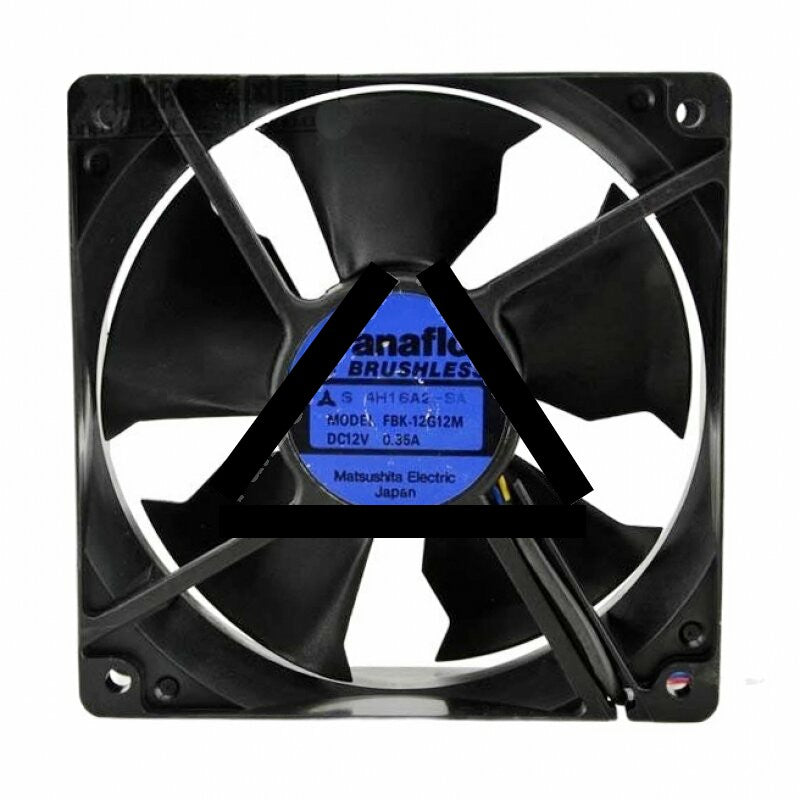 Panaflo FBK-12G12M DC 12V 0.35A 3 Wires Axial Cooling Fan