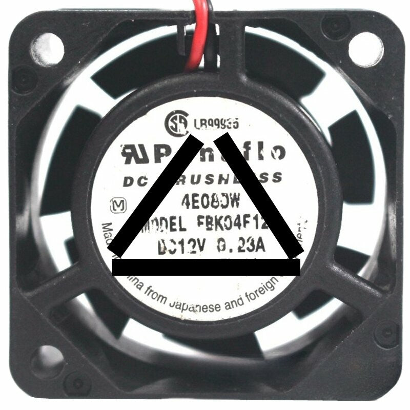 Panaflo FBK04F12U 12V 0.23A 2 Wires Axial Cooling Fan