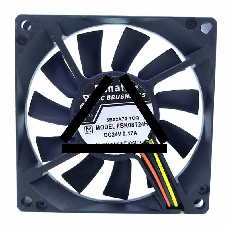 Panaflo FBK08T24H DC 24V 0.17A 2 Wires / 3 Wires Axial Cooling Fan
