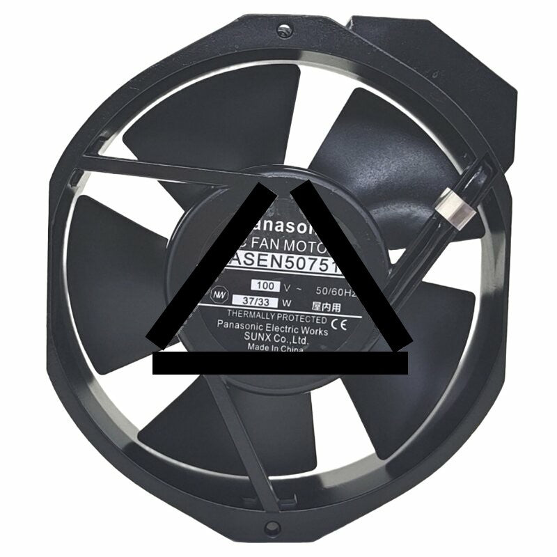 Panasonic ASEN50751 AC 100V 37/33W Thermally Protected Axial Cooling Fan