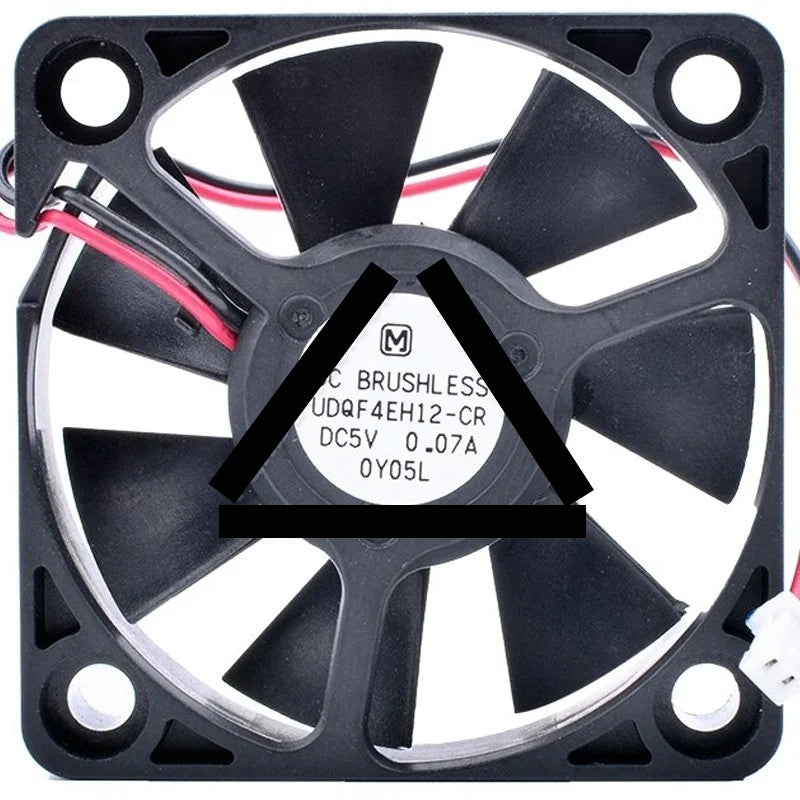 Panasonic UDQF4EH12-CR 5V 0.07A DC Brushless 2 Wires Axial Cooling Fan