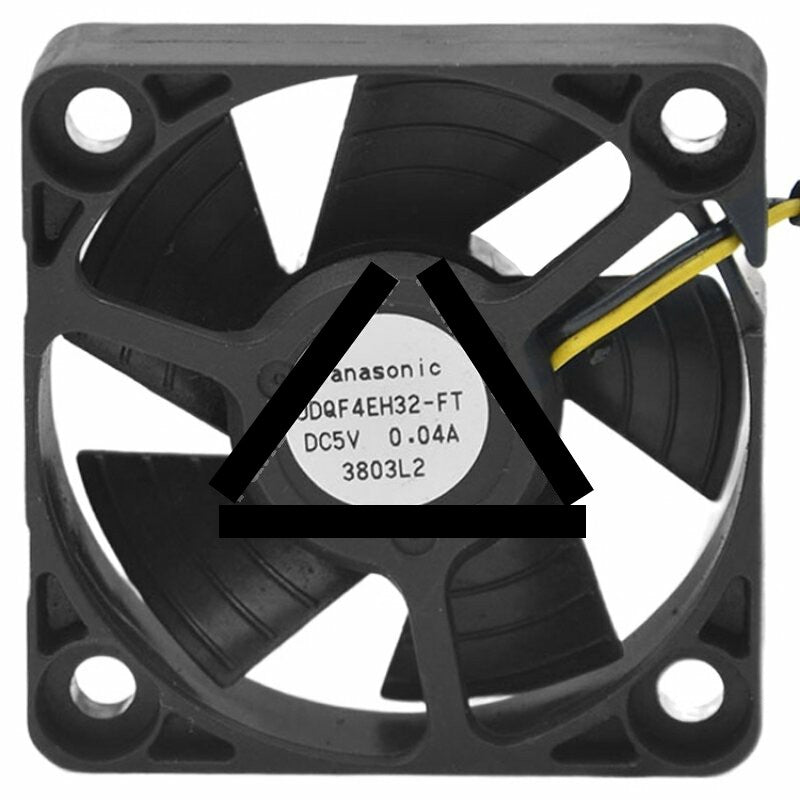 Panasonic UDQF4EH32-FT DC 5V 0.04A 2 Wires Axial Cooling Fan