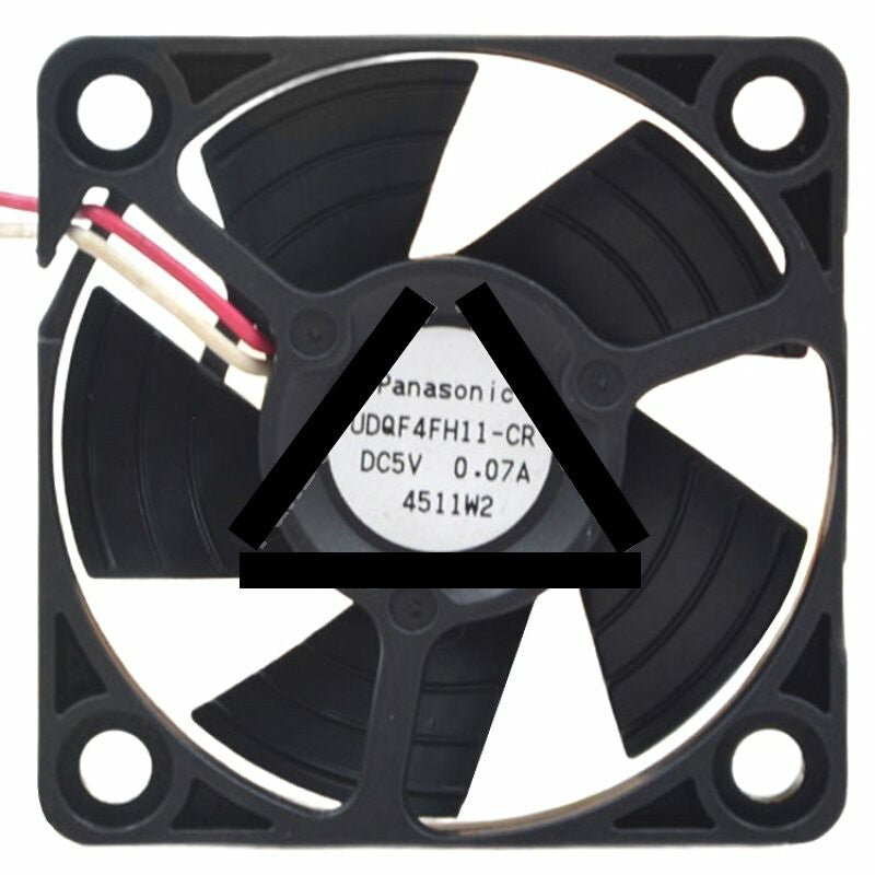 Panasonic UDQF4FH11-CR DC 5V 0.07A 2 Wires Axial Cooling Fan