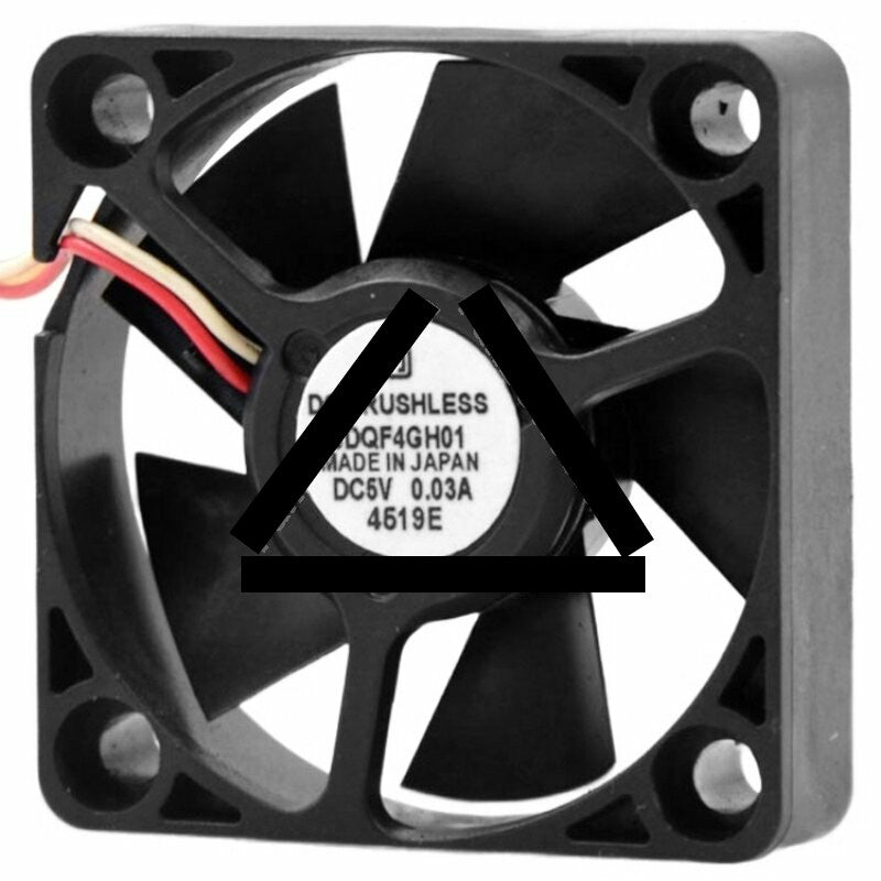 Panasonic UDQF4GH01 5V 0.03A 2 Wires DC Brushless Axial Cooling Fan