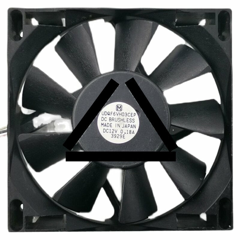 Panasonic UDQF6VH03CEP 12V 0.18A 3 Wires DC Brushless Axial Cooling Fan