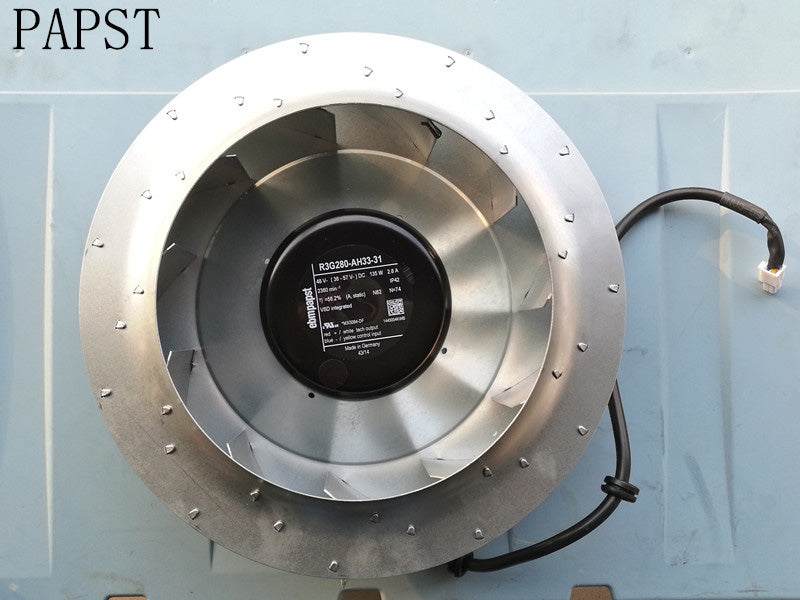 PAPST R3G280-AH33-31 M3G084-DF frequency converter blower cooling fan 700S/H DC 48V 135W 2.8A
