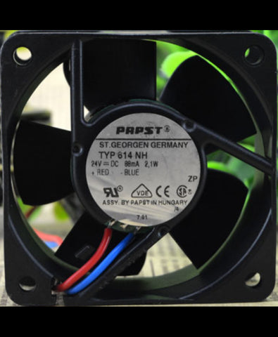 Original PAPST TYP 614NH 24V 2.1W 6CM 6025 Cooling fan