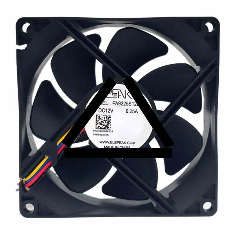 PEAK PA9225S12LN2 DC 12V 0.25A 9025 Axial Cooling Fan