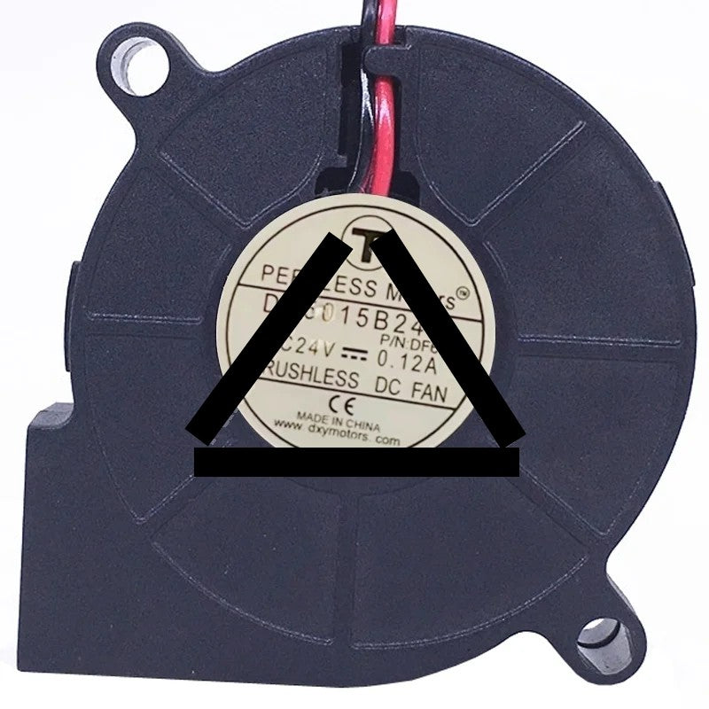 PEERLESS Motors DB5015B24H 24V 0.12A 2 Wires Blower Cooling Fan