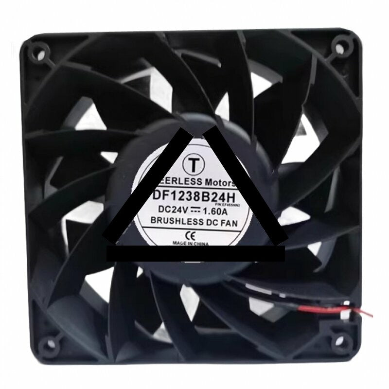 PEERLESS Motors DF1238B24H DC 24V 1.60A 12038 Axial Brushless Cooling Fan