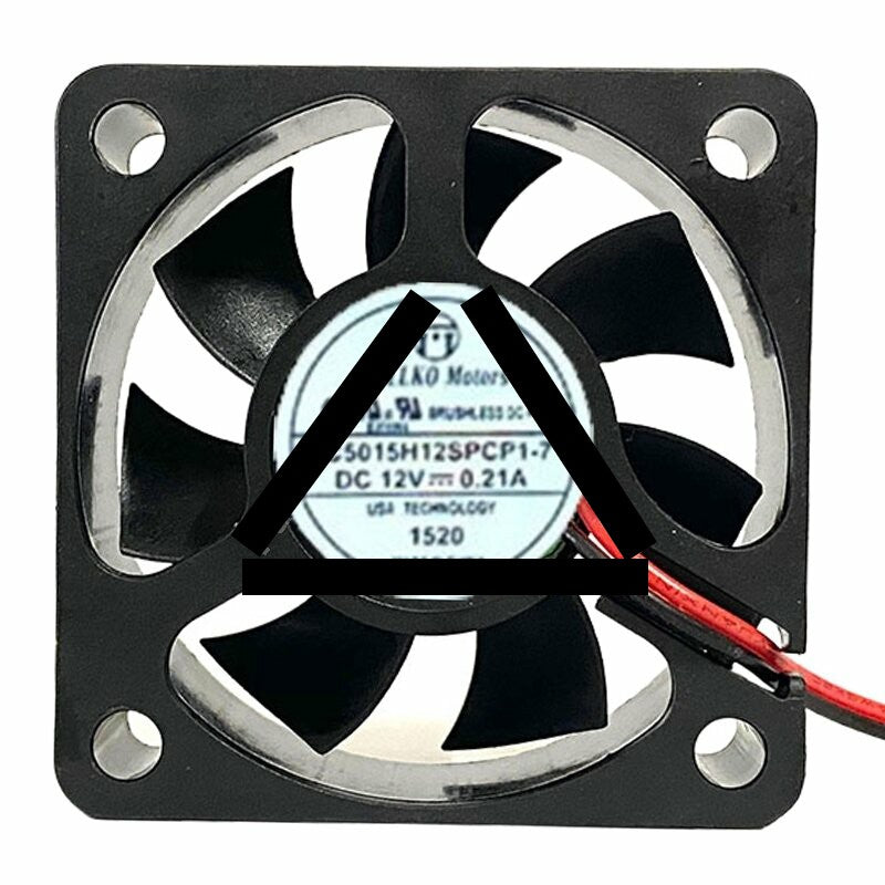 PELKO Motors C5015H12SPCP1-7 DC 12V 0.21A 5015 Axial Cooling Fan