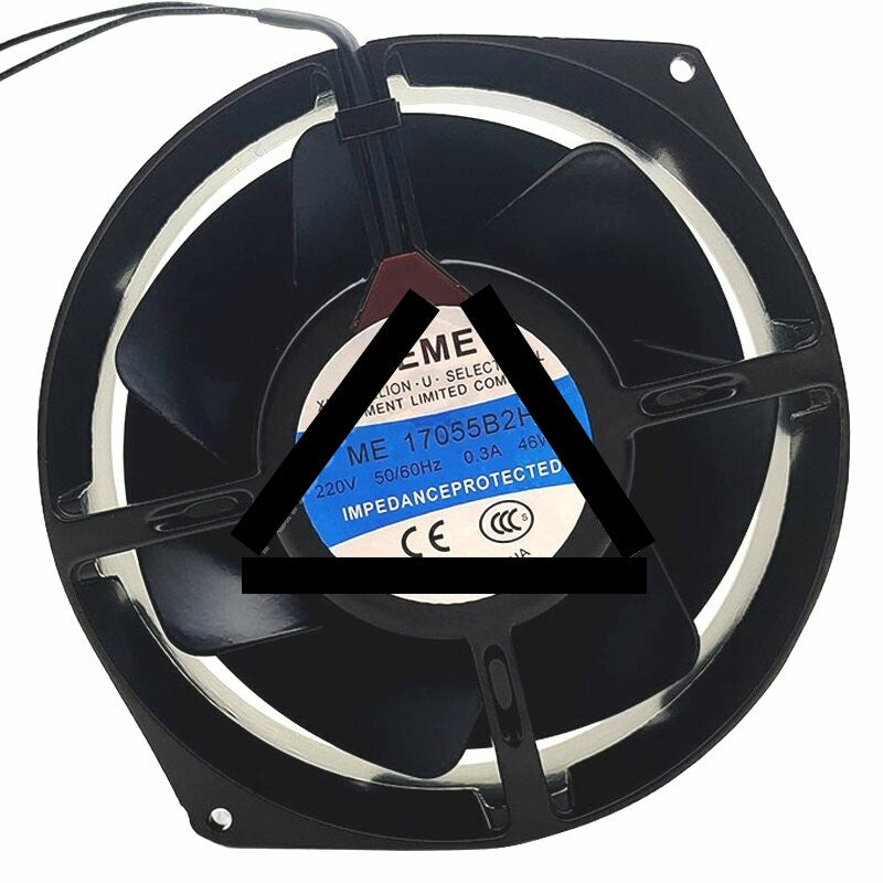 PEME ME17055B2H AC 220V 0.3A 46W Impedance Protected Axial Cooling Fan