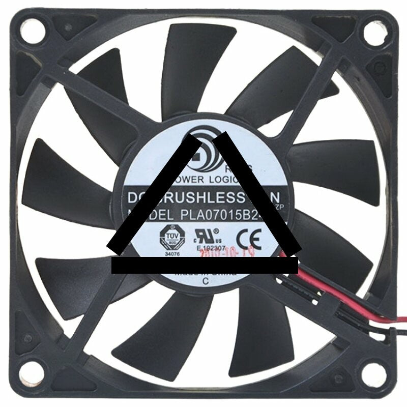 Power Logic PLA07015B24H 24V 0.10A DC Brushless Axial Cooling Fan