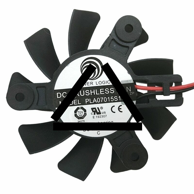 Power Logic PLA07015S12H 12V 0.16A Sleeve Bearing Axial Cooling Fan