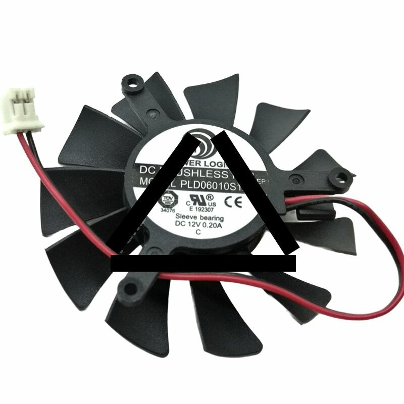 Power Logic PLD06010S12L 12V 0.20A DC Brushless Axial Cooling Fan