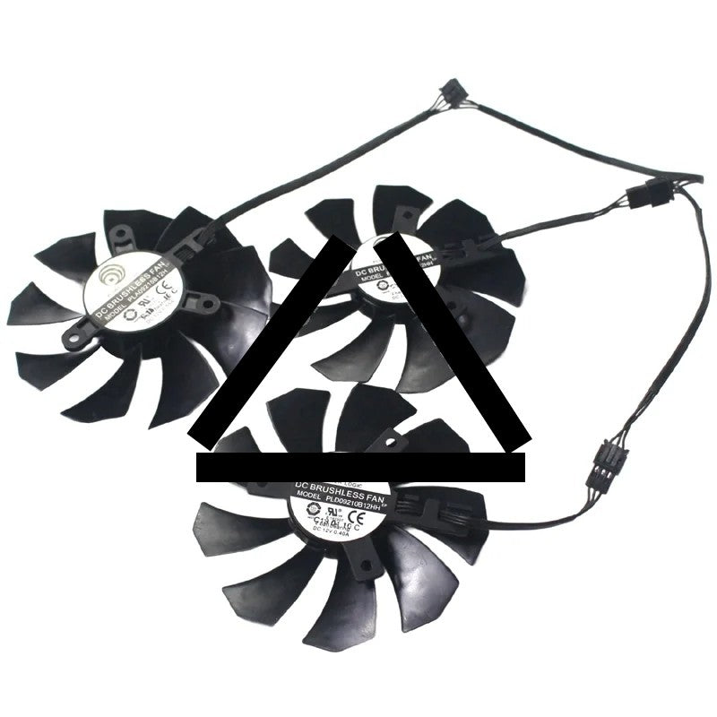 PowerLogic PLD09210B12HH 12V 0.40A Axial Cooling Fan