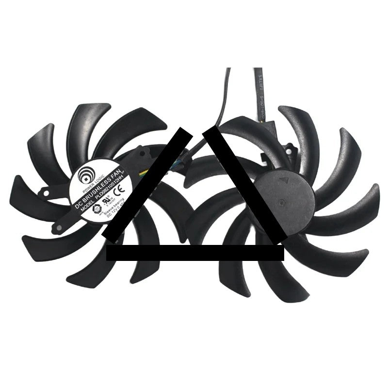 PowerLogic PLD09210S12HH 12V 0.40A Sleeve Bearing Cooling Fan
