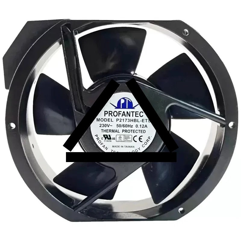 PROFANTEC P2173HBL-ETS 230V 0.12A Thermal Protected Cooling Fan