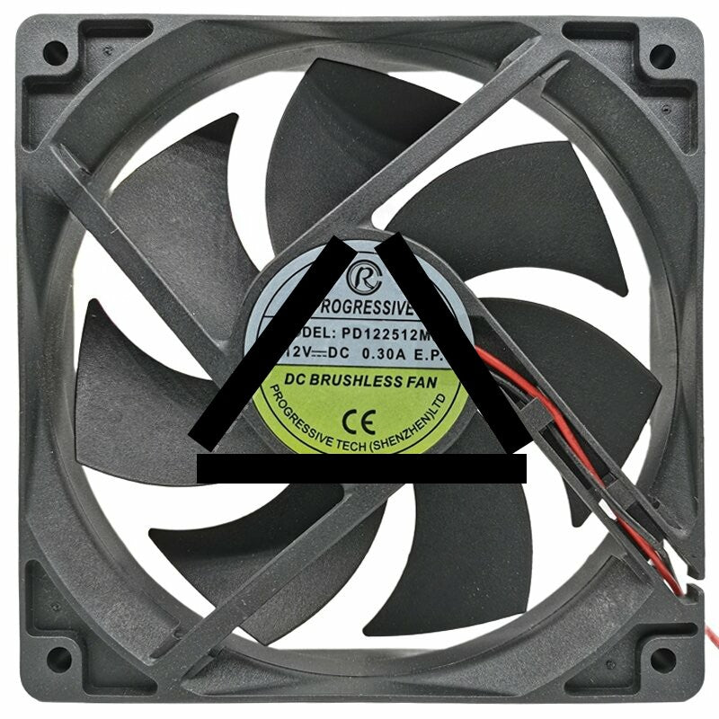 PROGRESSIVE PD122512MB 12V 0.30A DC Brushless Axial Fan