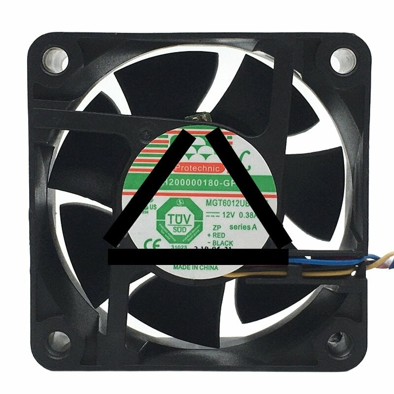 Protechnic MAGIC MGT6012UB-W25 DC 12V 0.38A 6025 Axial Cooling Fan