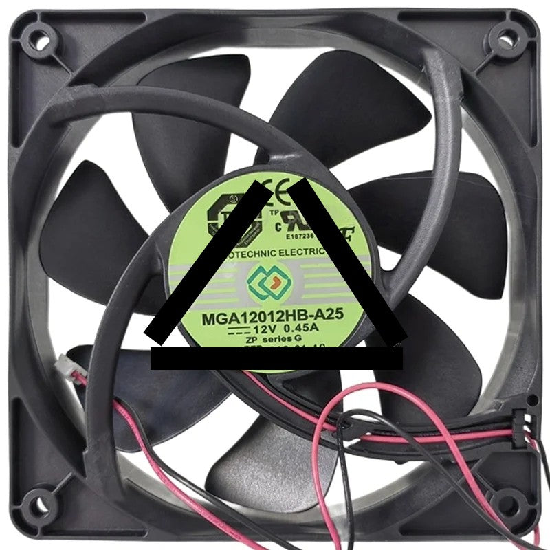 Protechnic MGA12012HB-A25 12V 0.45A Axial Cooling Fan