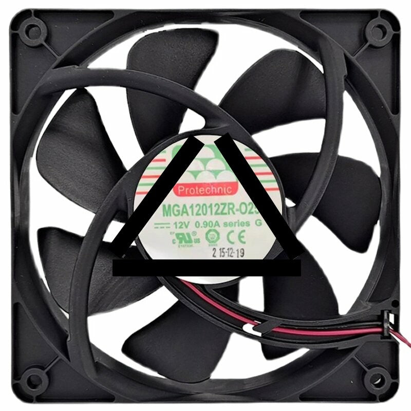Protechnic MGA12012ZR-O25 12V 0.90A 2 Wires Cooling Fan