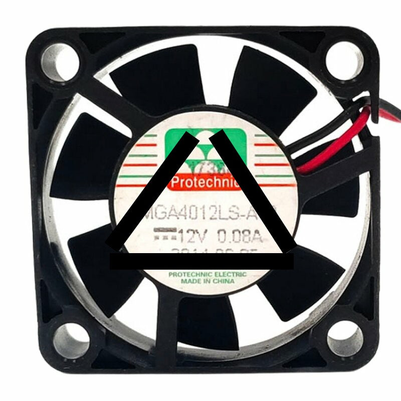Protechnic MGA4012LS-A10 DC 12V 0.08A 4012 Axial Cooling Fan