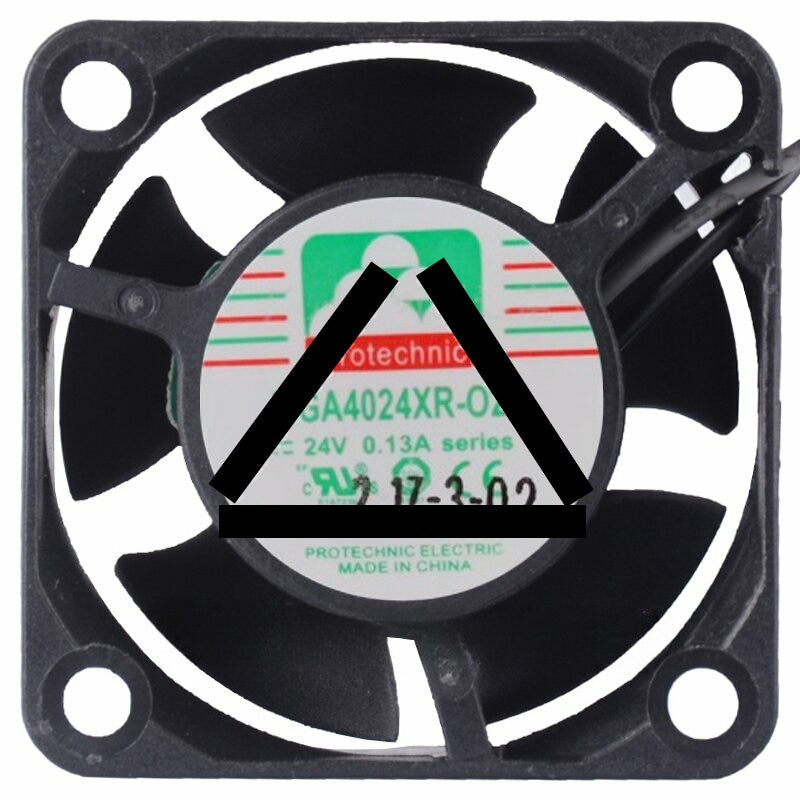 Protechnic MGA4024XR-O20 24V 0.13A 2 Wires Cooling Fan