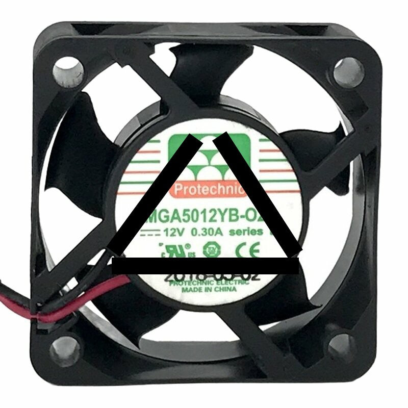 Protechnic MGA5012YB-O20 DC 12V 0.30A 5020 Axial Cooling Fan