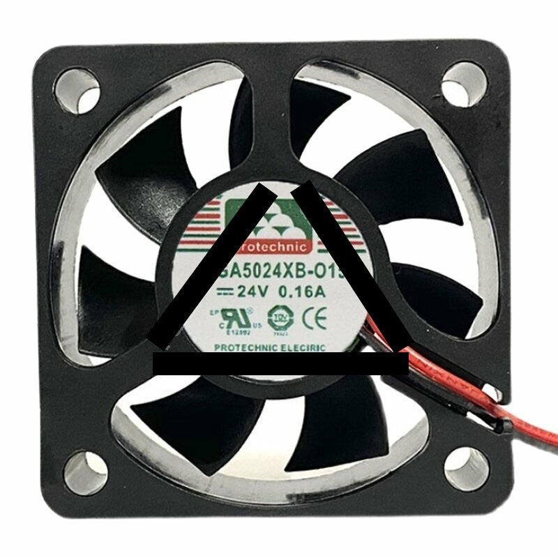 Protechnic MGA5024XB-O15 DC 24V 0.16A 5015 Axial Cooling Fan