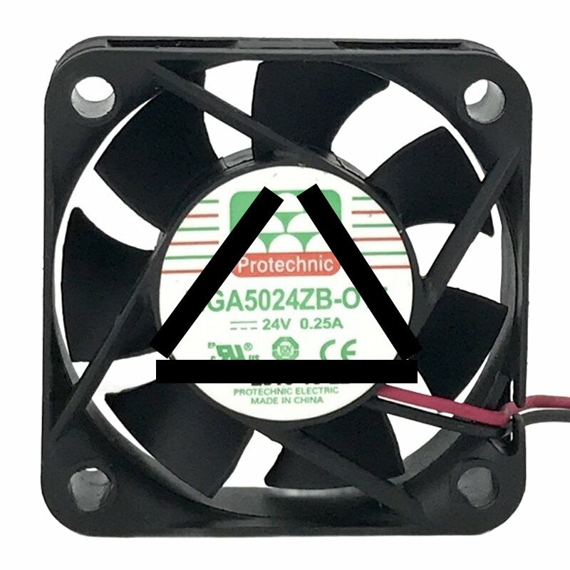 Protechnic MGA5024ZB-O15 DC 24V 0.25A 5015 Axial Cooling Fan