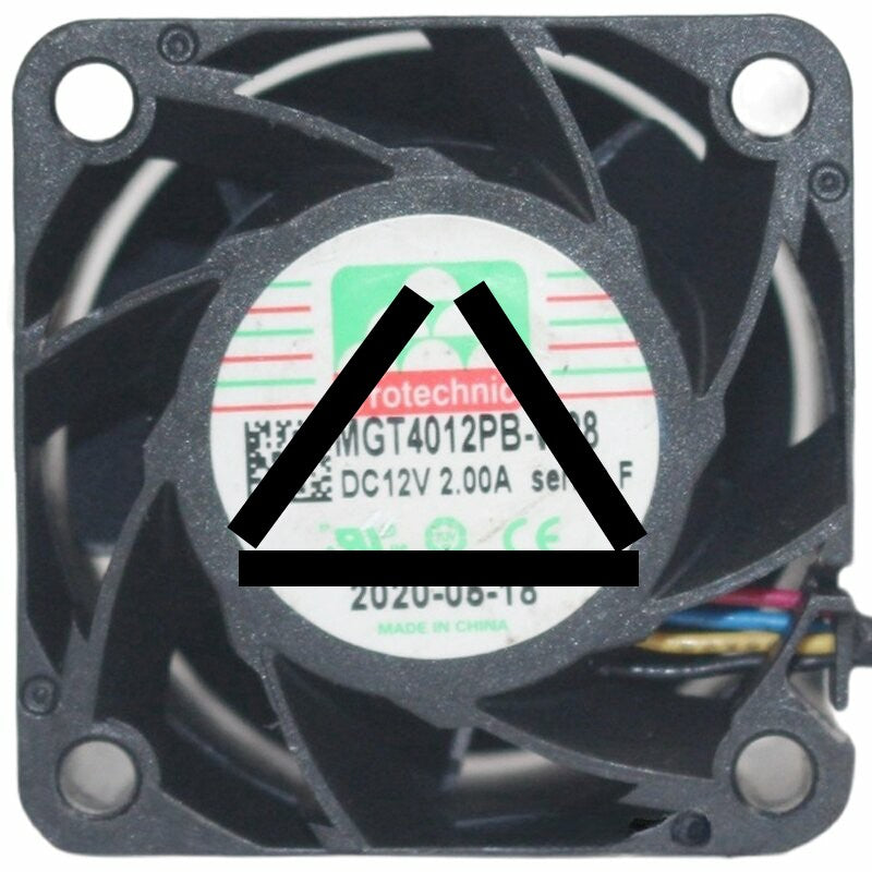 Protechnic MGT4012PB-W28 12V 2.00A 4 Wires Axial Cooling Fan