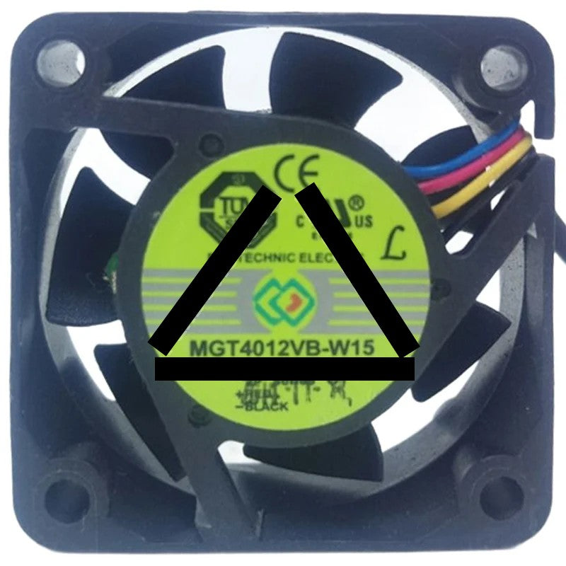 Protechnic MGT4012VB-W15 12V 0.40A Axial Cooling Fan