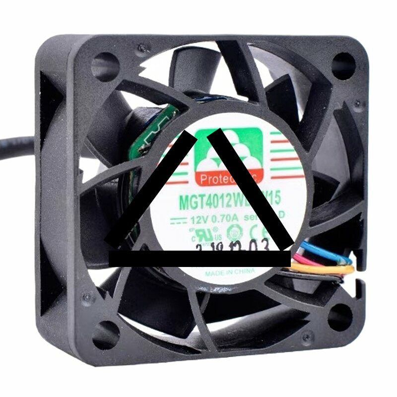 Protechnic MGT4012WB-W15 DC 12V 0.70A 4015 Axial Cooling Fan
