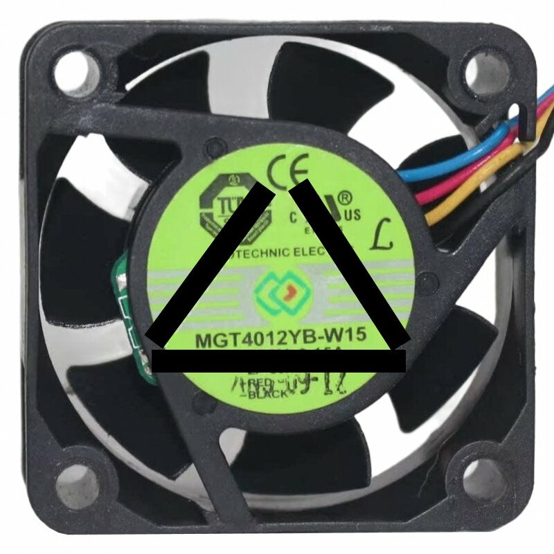 Protechnic MGT4012YB-W15 DC 12V 0.15A 4 Wires PWM Axial Cooling Fan