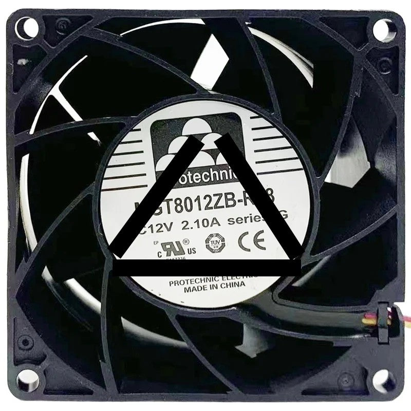 Protechnic MGT8012ZB-R38 12V 2.10A 3 Wires Cooling Fan