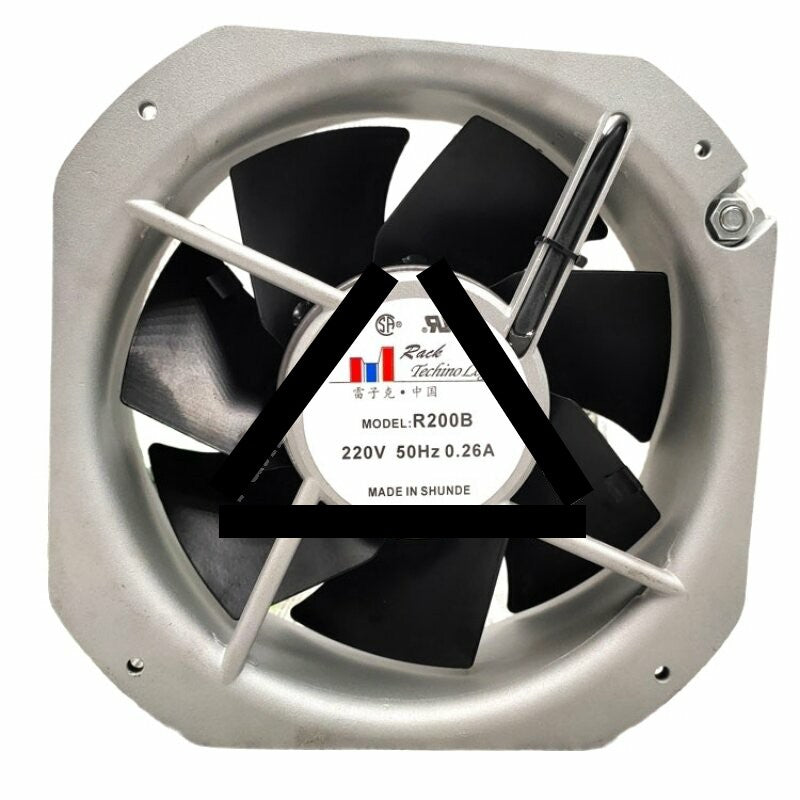 Rack R200B AC 220V 0.26A Axial Cooling Fan