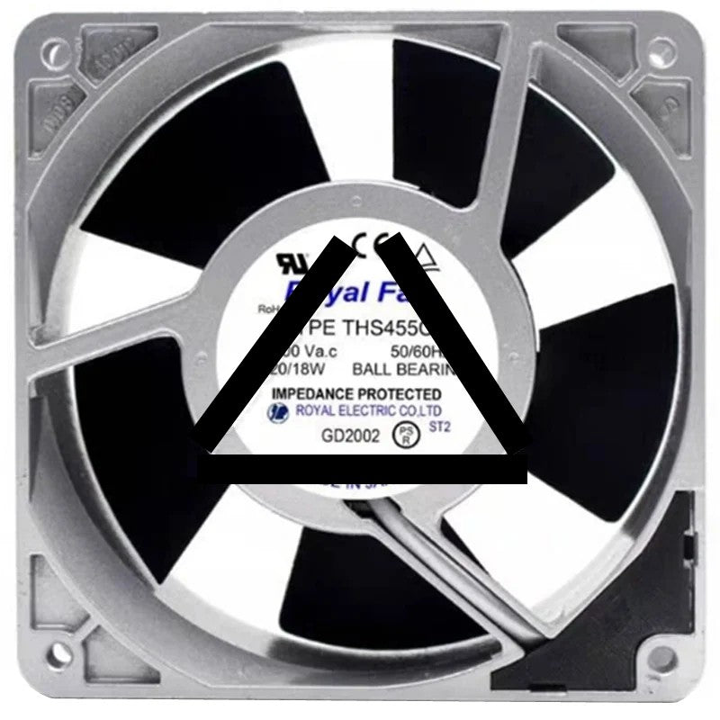 Royal Fan THS455C AC 200V 20/18W Impedance Protected Cooling Fan