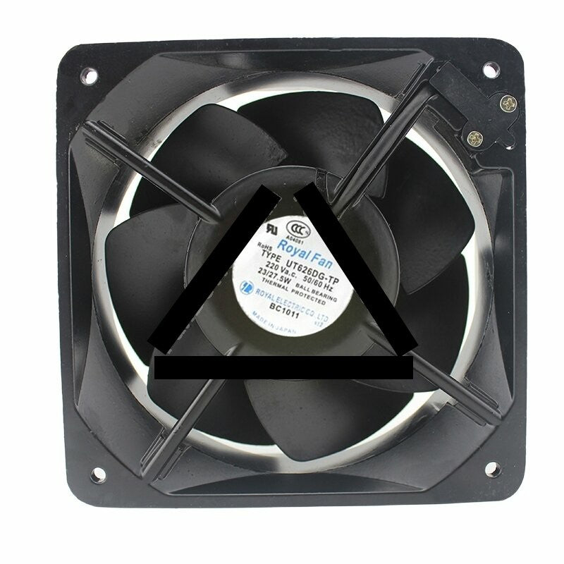 Royal Fan UT626DG-TP AC 220V 23/27.5W 16055 Axial Ball Bearing Cooling Fan
