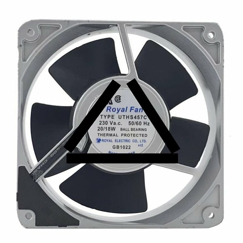 Royal Fan UTHS457C AC 230V 20/18W Axial Cooling Fan