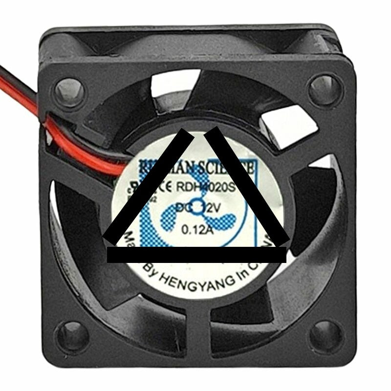 RUILIAN SCIENCE RDH4020S DC 12V 0.12A 4020 Axial Cooling Fan