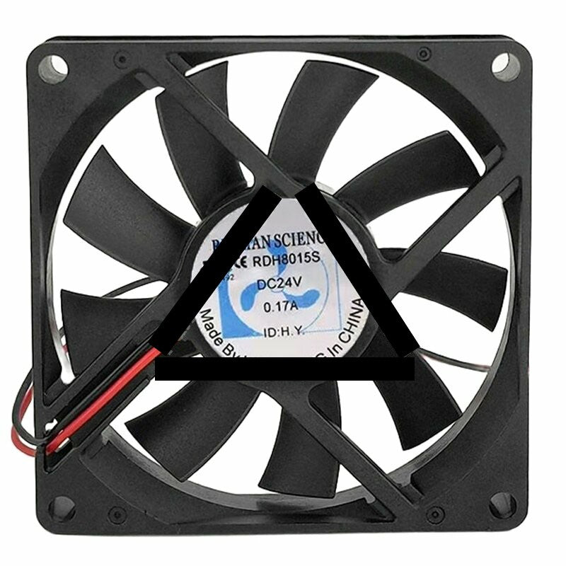RUILIAN SCIENCE RDH8015S DC 12V 0.17A 8015 Axial Cooling Fan