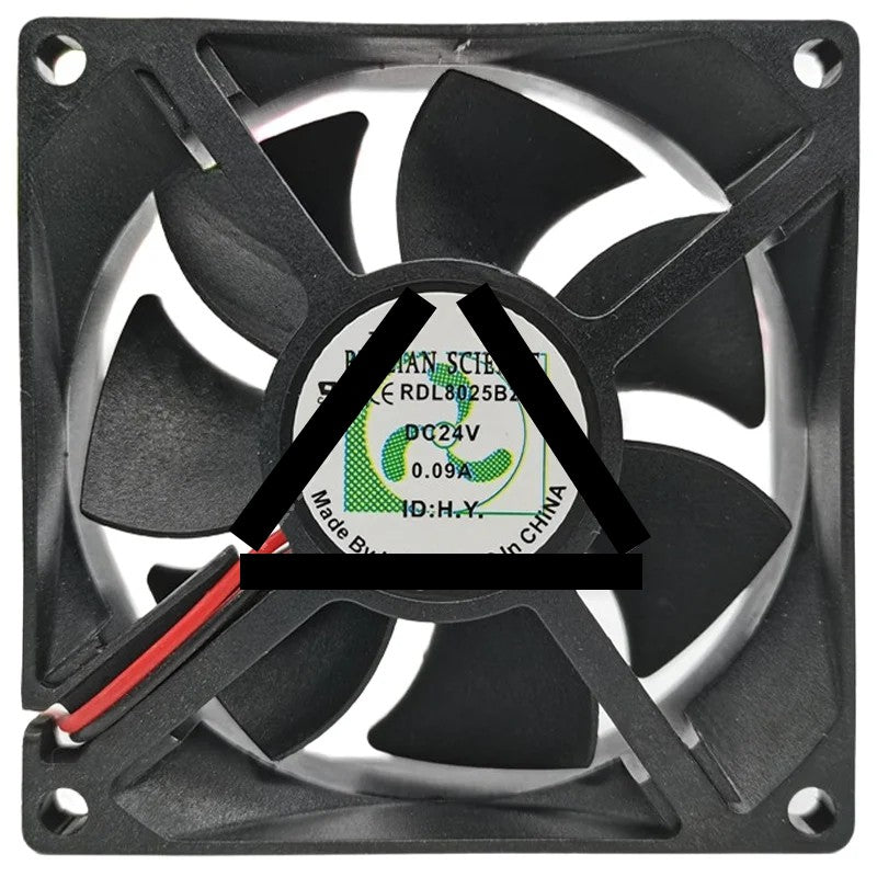 RUILIAN SCIENCE RDL8025B2 24V 0.09A Axial Cooling Fan