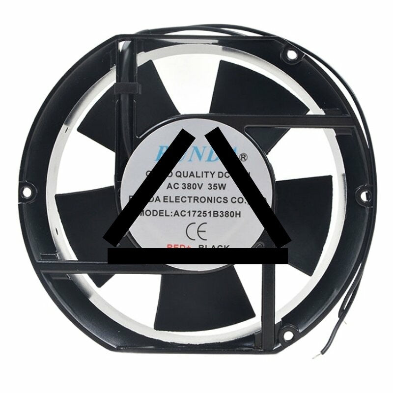 RUNDA AC17251B380H AC 380V 35W 17251 Axial Cooling Fan