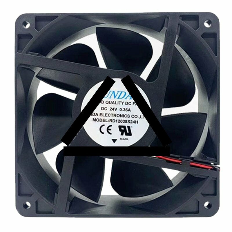 RUNDA RD12038S24H DC 24V 0.36A 12038 Axial Cooling Fan