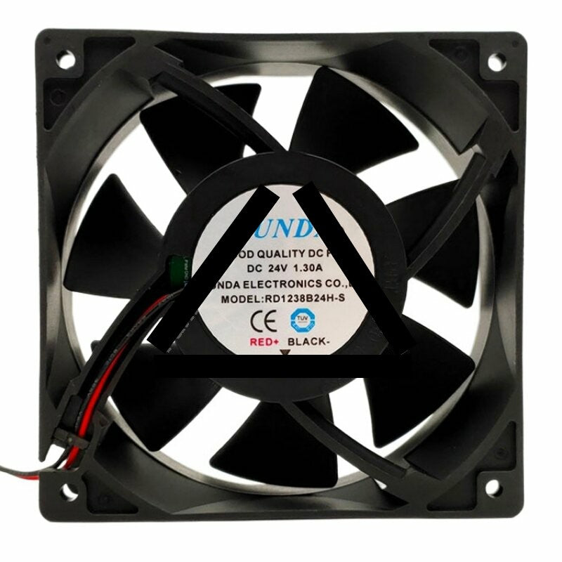 RUNDA RD1238B24H-S DC 24V 1.30A 12038 Axial Cooling Fan