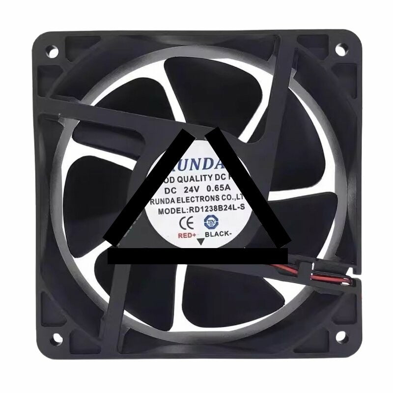 RUNDA RD1238B24L-S DC 24V 0.65A 12038 Axial Cooling Fan