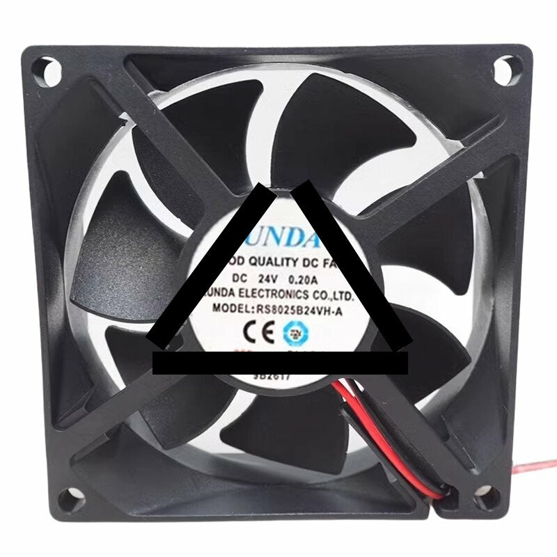 RUNDA RS8025B24VH-A DC 24V 0.20A 8025 Axial Cooling Fan