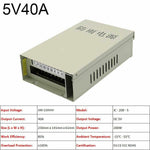 3V/5V/9V/12V/13.8V~48V 10W~3500W DC Regulated Switching Power Supply
